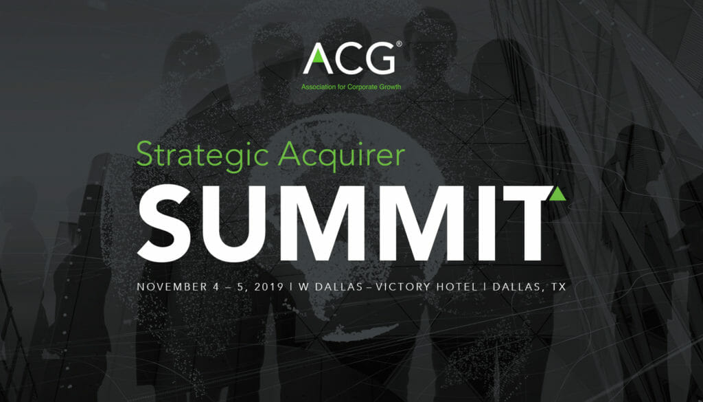 ACG Strategic Acquirer Summit