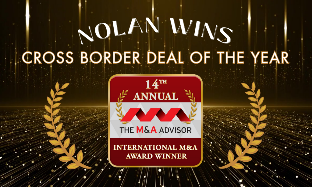 Cross Border Deal of the Year M&A Advisor Award
